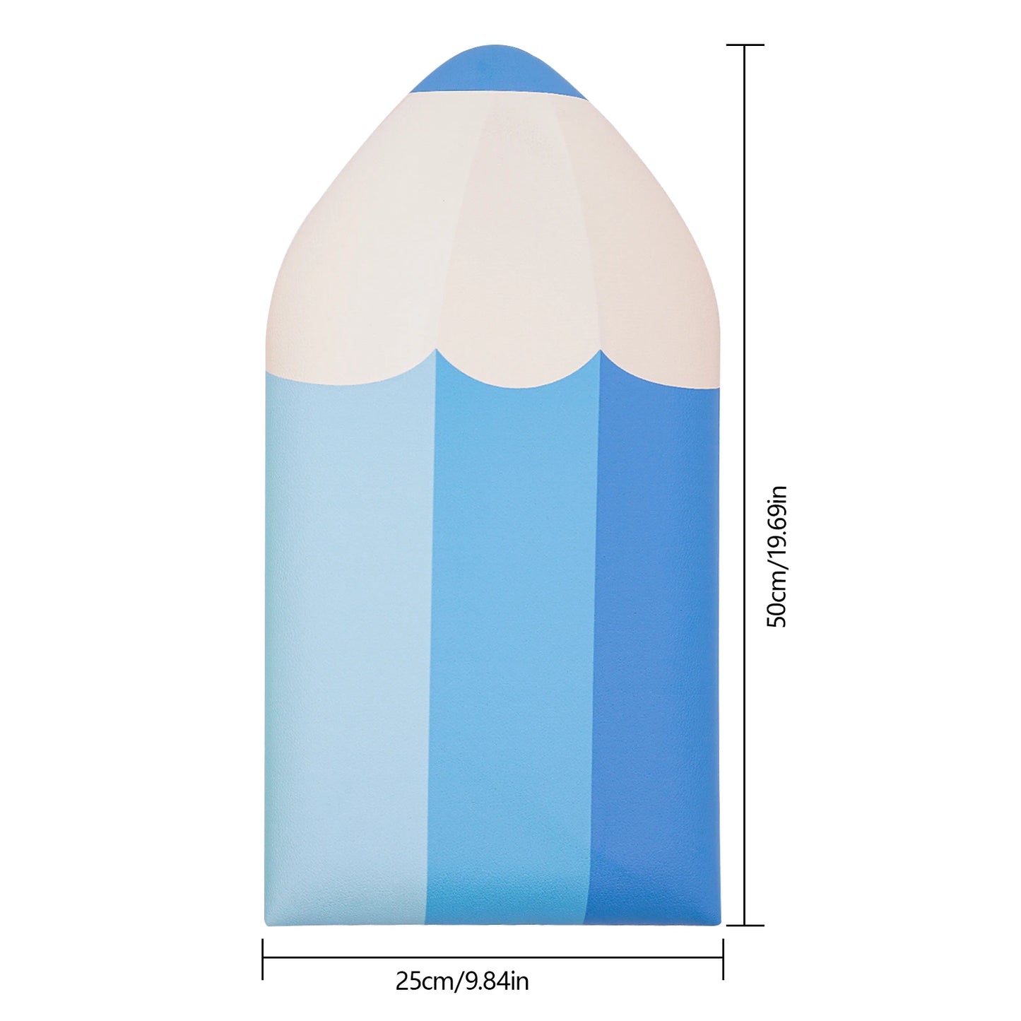 6 PCS Pencil Wall Stickers Anti-Collision Wall Padding for Kids Thickness 3cm Self-Adhesive Children's Room Wallpaper