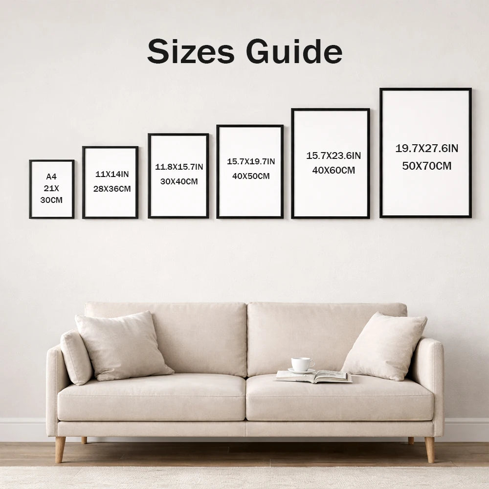 3pcs 30x40 50x70cm Picture Frames Aluminum Modern Photo Frame Black With Mat For Wall Art Mounting Canvas Print Home Decor