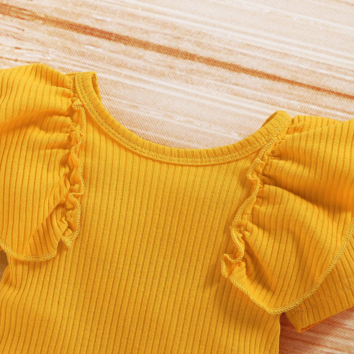 2020 Baby Summer Clothing Newborn Baby Girl Floral Clothes Short Sleeve Romper Jumpsuit+Sunflower Tutu Shorts 3Pcs Outfits Set