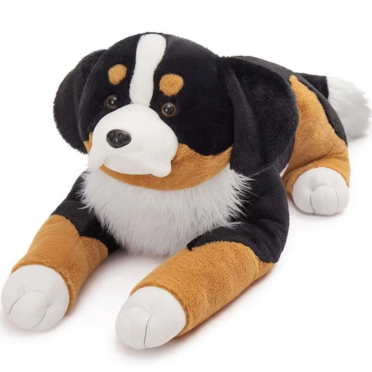 Giant Bernese Mountain Dog Stuffed Animal Plush Toy, Big Large Jumbo Soft Dog Hugging Pillow Toys, 39.3 Huge Size Cute Fluffy Pl