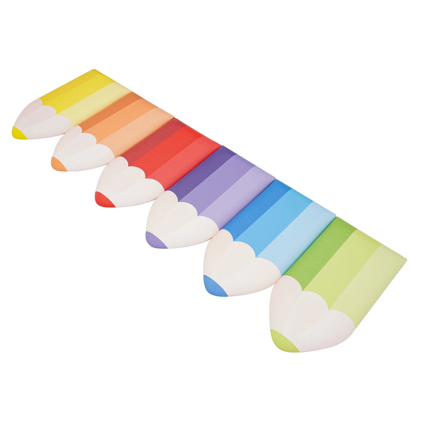 6 PCS Pencil Wall Stickers Anti-Collision Wall Padding for Kids Thickness 3cm Self-Adhesive Children's Room Wallpaper