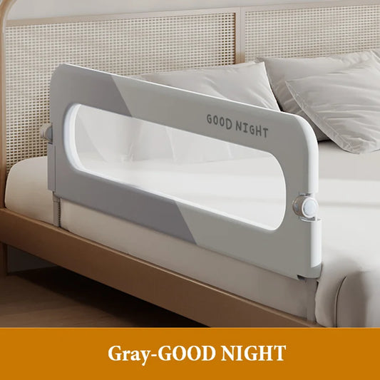 IMBABY Bed Guardrail Anti Fall Baby Safety Bed Barrier Portable Crib Cover Adjustable Bed Rail Guard Bedroom Crib Bumpers